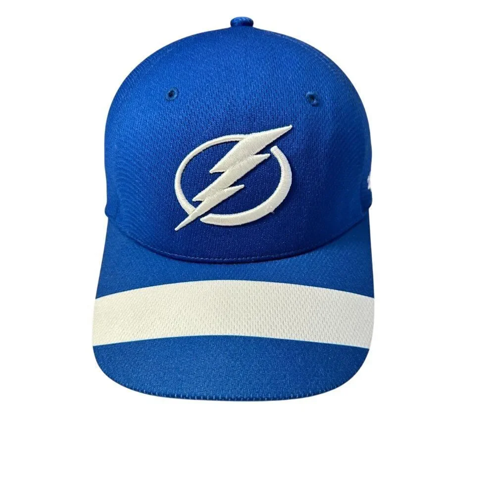 Tampa Bay Lightning NHL '47 Hat Cap‎ Adult Stretch Fit One Size Blue White